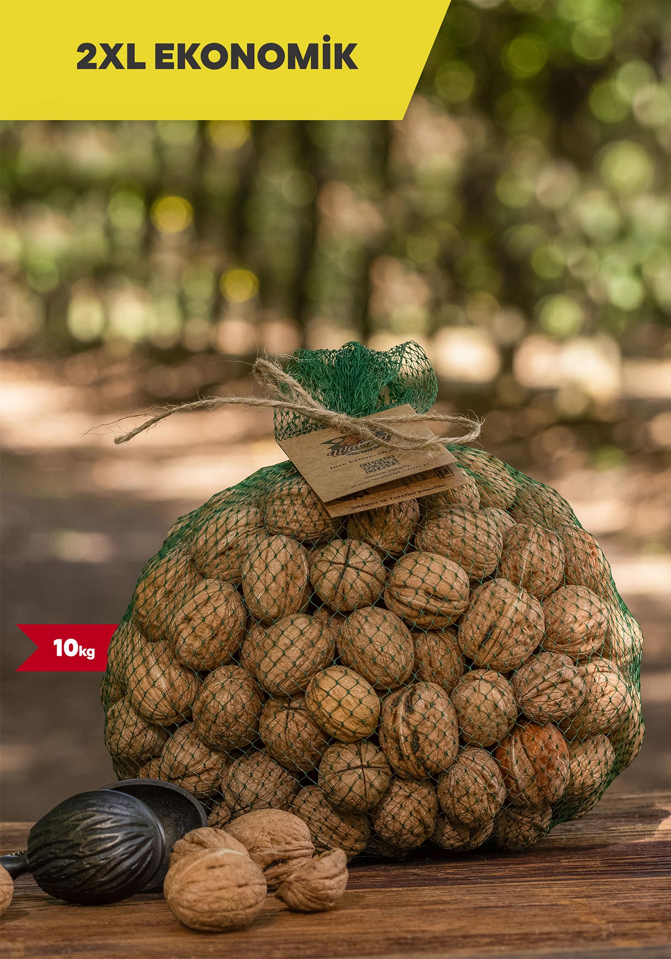 Chandler Kuru Ceviz 2XL - 10kg (34mm Kalibre Üstü) - WPC Walnut