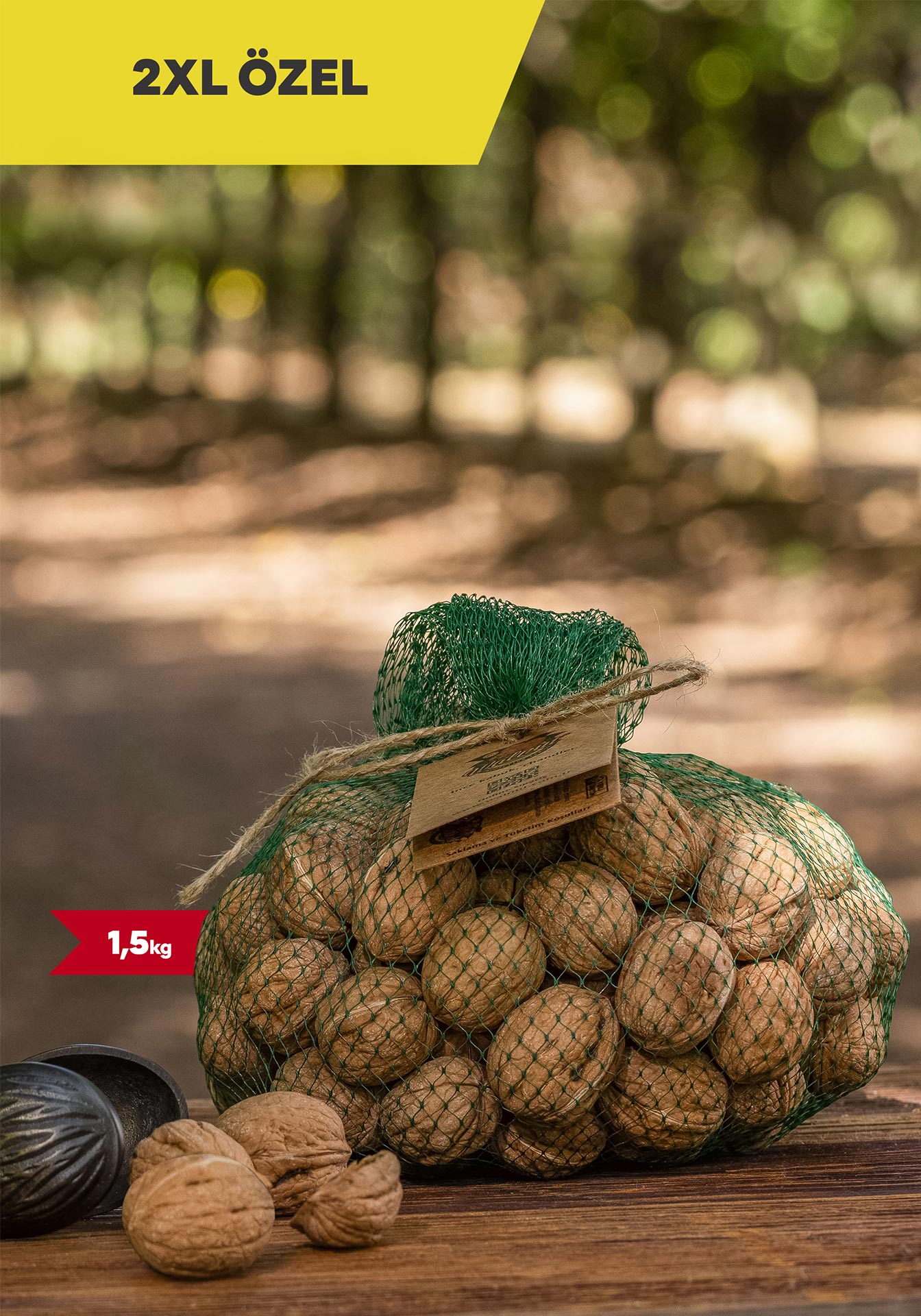 Chandler Kuru Ceviz 2XL - 1,5kg (34mm Kalibre Üstü) - WPC Walnut