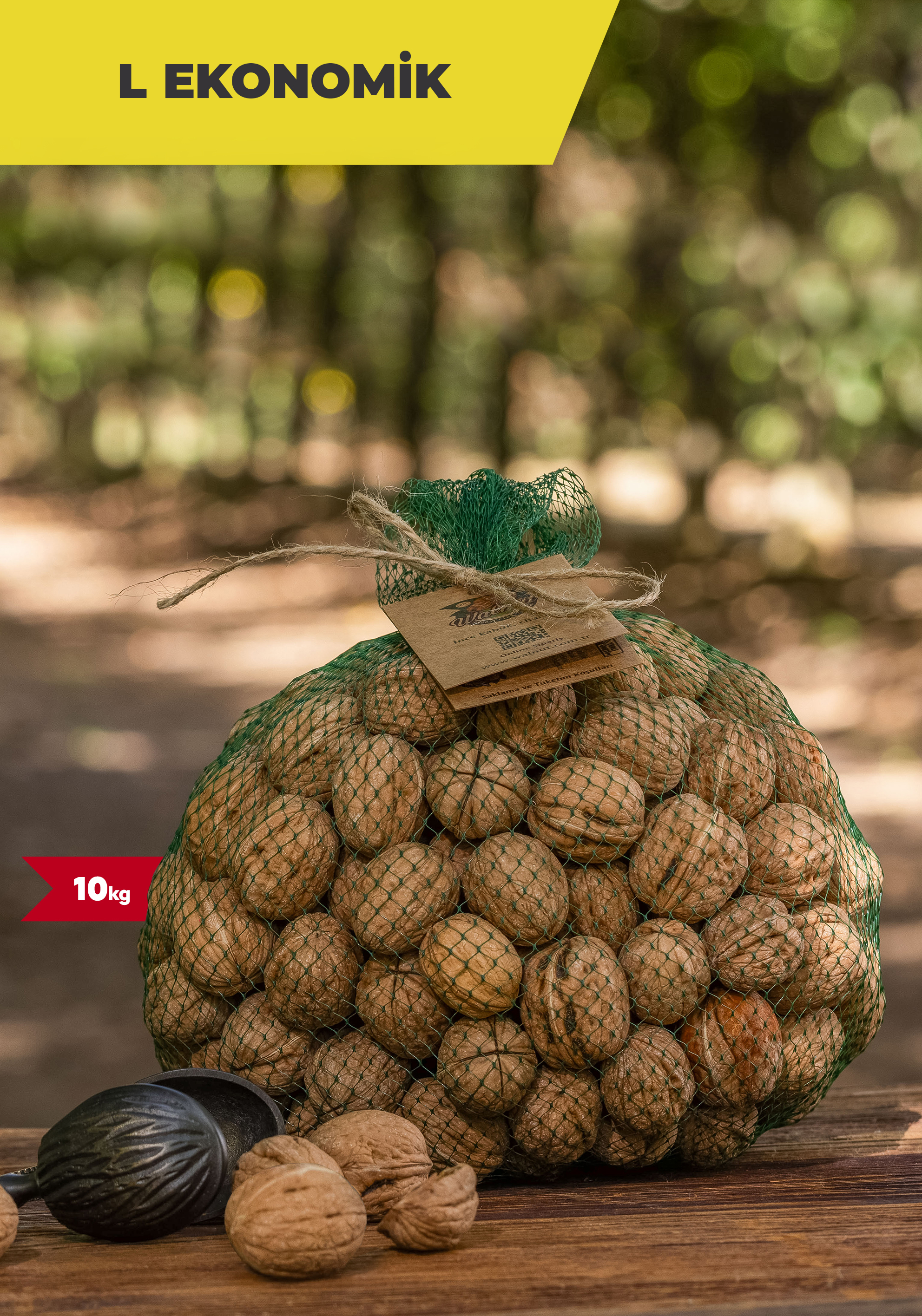 Chandler Kuru Ceviz L - 10kg (28-32mm Kalibre Arası) - WPC Walnut